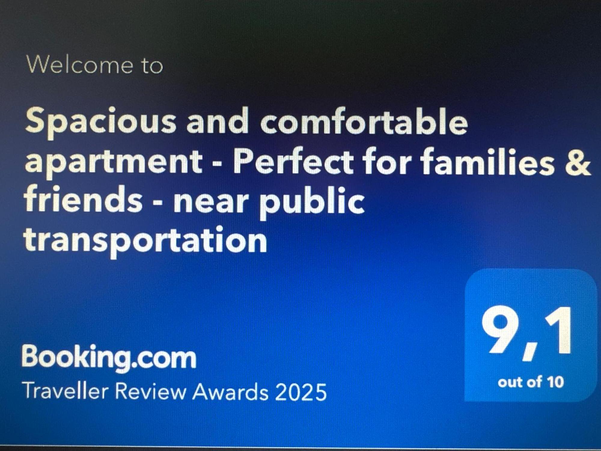 Spacious And Comfortable Apartment - Perfect For Families & Friends - Near Public Transportation موروج المظهر الخارجي الصورة